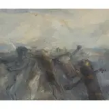 Anthony Fry, FIVE FIGURES, Oil on canvas