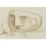 William Gear, SCULPTURAL STUDY, C.1938, ink, pen and gouache