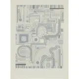 Eduardo Paolozzi, UNTITLED (GREY), 1974, Screenprint, XVIII/L