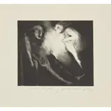 Ana Maria Pacheco, DON QUIXOTE Y DULCINEA I, 1993, Lithograph, Curwen Archive Proof, aside from the edition of 20