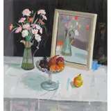 John Cunningham, STILL LIFE WITH MIRROR, 1988