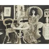 David McClure, GIRL IN A CHAIR, 1974
