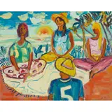David Cook, LUCKY NO.5, oil on canvas