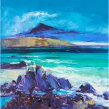 John Lowrie Morrison, IONA ROCKS, LOOKING TOWARDS BENMORE, 2009, oil on canvas