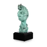 John Byrne, FEG, bronze on marble base