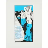 Alasdair Gray, WE WILL ALL GO DOWN INTO THE STREETS OF WATER, 2008, Screenprint, Printer's Proof