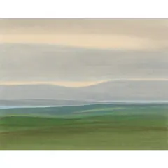 Bet Low, HOY AT SUNSET, watercolour