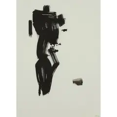 TORSO I, 1974 by William Johnstone, ink on paper, sold Jan 2025