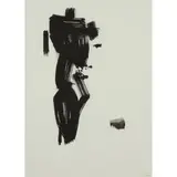 William Johnstone, TORSO I, 1974, ink on paper