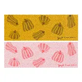 Yayoi Kusama, PUMPKINS (RED/WHITE AND BLACK/YELLOW), each signed in print