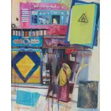 David Martin, CAIRO WILL NOT WAIT, 2007, oil on canvas stretched on board