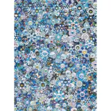 BLUE FLOWER & SKULLS, 2016 by Takashi Murakami, Off-set lithograph, 19/300, sold Jan 2025
