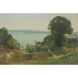 David Murray, UPPER PARK, DEDHAM, oil on canvas