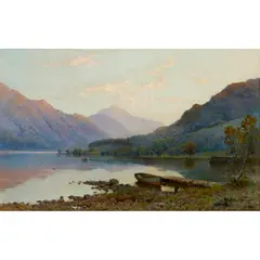 Alfred de Breanski Junior, LOCH LOMOND, oil on canvas