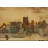 James Watterson Herald, ARBROATH ABBEY, watercolour