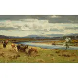 David Farquharson, MAYDAY ON THE ANNAN, oil on canvas
