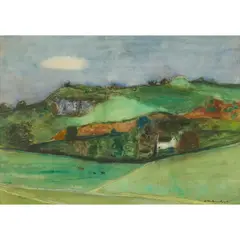 Robert Henderson Blyth, PERTHSHIRE LANDSCAPE, watercolour