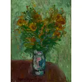 William MacTaggart, SUNFLOWERS, oil on board