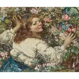 Edward Atkinson Hornel, A WOODLAND ELF, oil on canvas