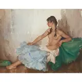 William Russell Flint, MAGGIE, watercolour