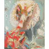John Maxwell, BIRD AND DANDELION HEAD, Oil on canvas