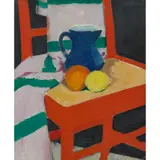 Francis Cadell, THE BLUE JUG, oil on canvas