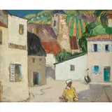 John Maclauchlan Milne, FIGURES IN A SUNLIT STREET