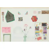 Elizabeth Blackadder, JAPANESE BOXES AND CARNATIONS