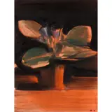 Meir Appelfeld, NO. 27 (FLOWERS), 1996, oil on canvas board
