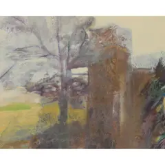 Mardi Barrie, HILLCHURCH, Gouache on board