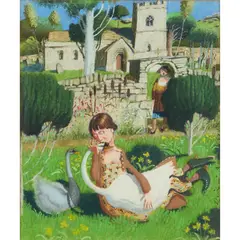 Richard Adams, WALLED GARDEN, 1998, pastel