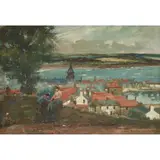 John Muirhead, TRYST, oil on canvas