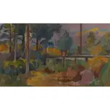 John Napper, UNTITLED (TROPICAL FOREST), 1943, oil on canvas