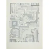 Eduardo Paolozzi, UNTITLED (GREY), 1974, Screenprint, Artist's Proof