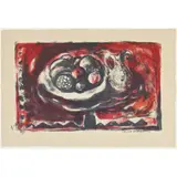 Anne Redpath, DISH OF FRUIT, 1958, Lithograph, 22/75