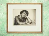 Laura Knight, SUSIE, 1928, Etching, Artist's Proof