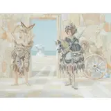 Richard Shirley Smith, FANCY DRESS AND MAKE-BELIEVE, 1975, mixed media and collage on board