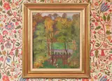 Jean Marchand, PAYSAGE DE PARIS, oil on canvas