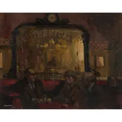 Ernest Hood, RUTHERFORD & CO., oil on canvas