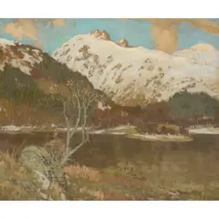 James Wright, THE COBBLER, ARROCHAR, oil on canvas board