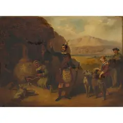 John Faed, TO GOOD HEALTH, Oil on board