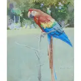 Jack Orr, THE FOREIGNER, watercolour