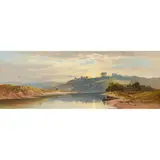 George Blackie Sticks, SUNSET ON THE EDEN, CUMBERLAND, 1875