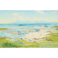 Tom Shanks, COOLINS FROM ARISAIG, oil on board