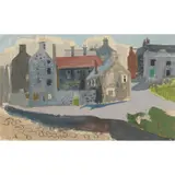 David Michie, FIFE VILLAGE, mixed media on paper