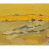 Jane Soeder, EAST LOTHIAN LANDSCAPE, 1993, oil on board