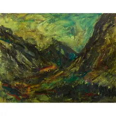 Leslie Marr, GLEN CEITLIN, 2015, oil on canvas