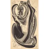 Gertrude Hermes, ADAM AND EVE, 1933, Wood engraving, 29/30