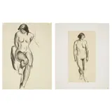 William McCance, TWO NUDE STUDIES