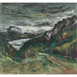 Leslie Marr, PLOCKTON, 1988, oil on canvas